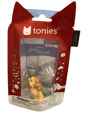 Disney Lady & The Tramp Tonie Audio Play Character For The Toniebox